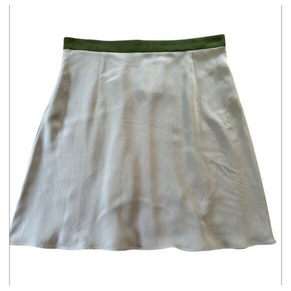 Valentino Garavani Silk Skirt Italy Lilac Mini Skirt NWT - Picture 7 of 16